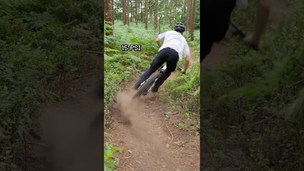 50 psi ➡️ 5 psi (kt&oacute;re ciśnienie jest najlepsze?) #mtb