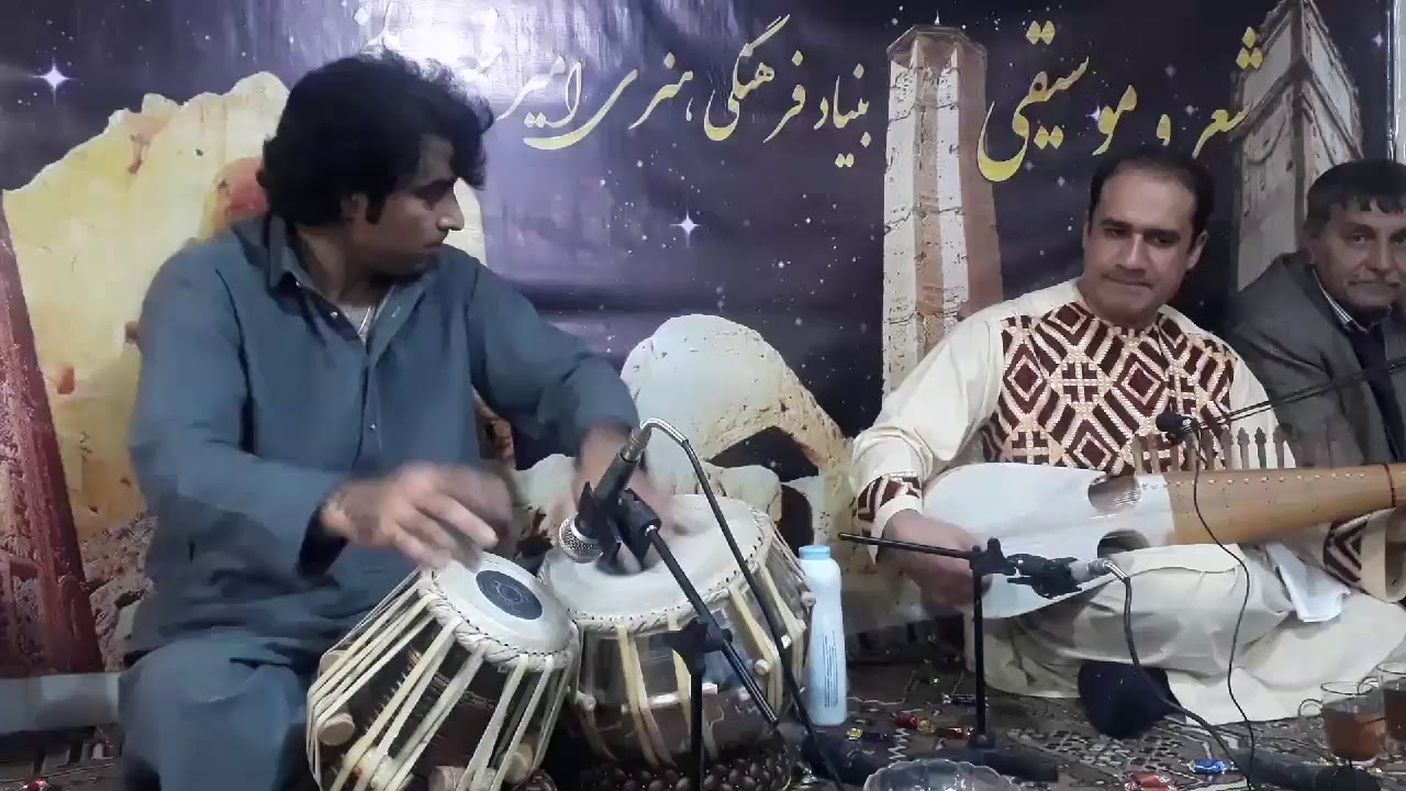 تک نوازی  رباب و طبله از وحید هروی و وحید دلاهنگ