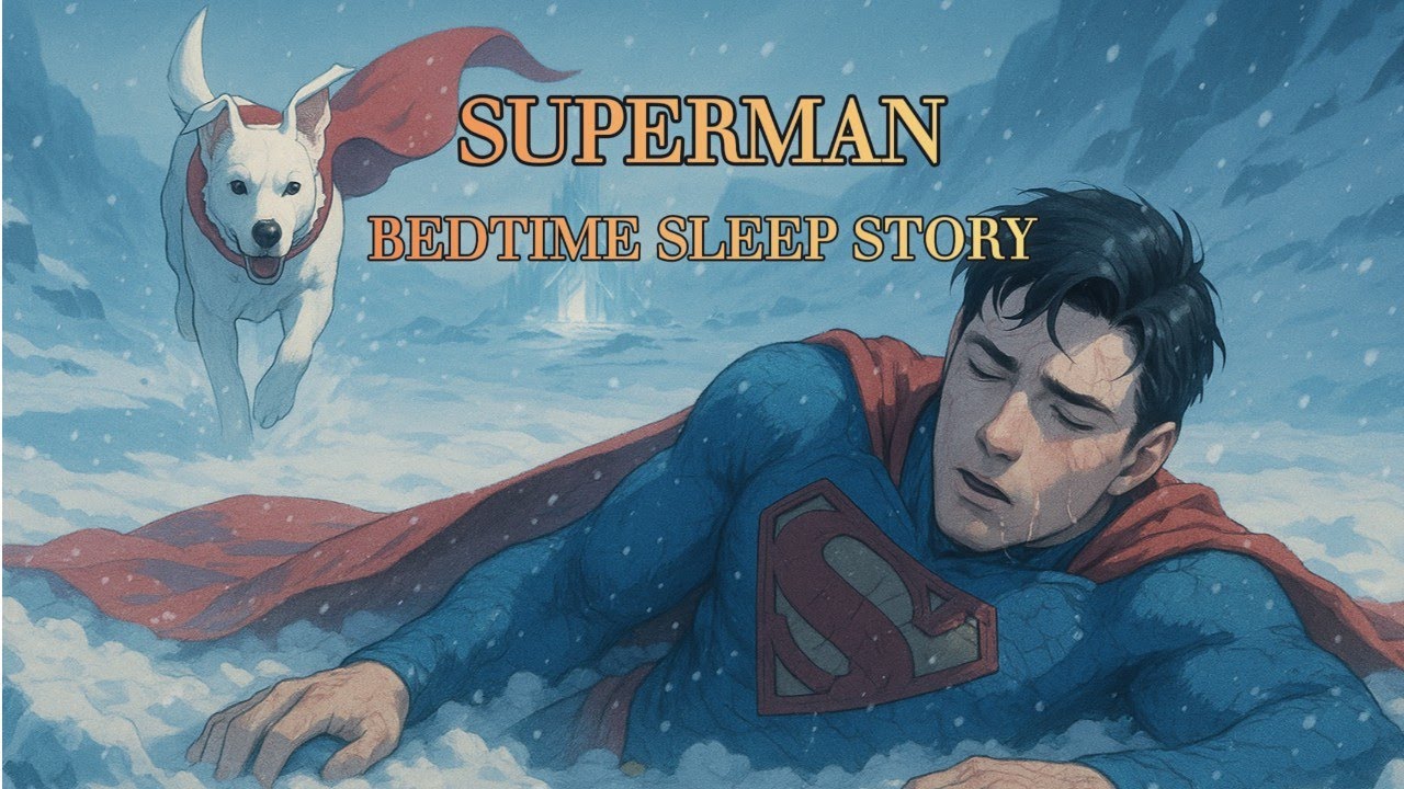 1 HOUR of Superman Sleep Story: Return to Metropolis | Superhero ASMR For Sleep