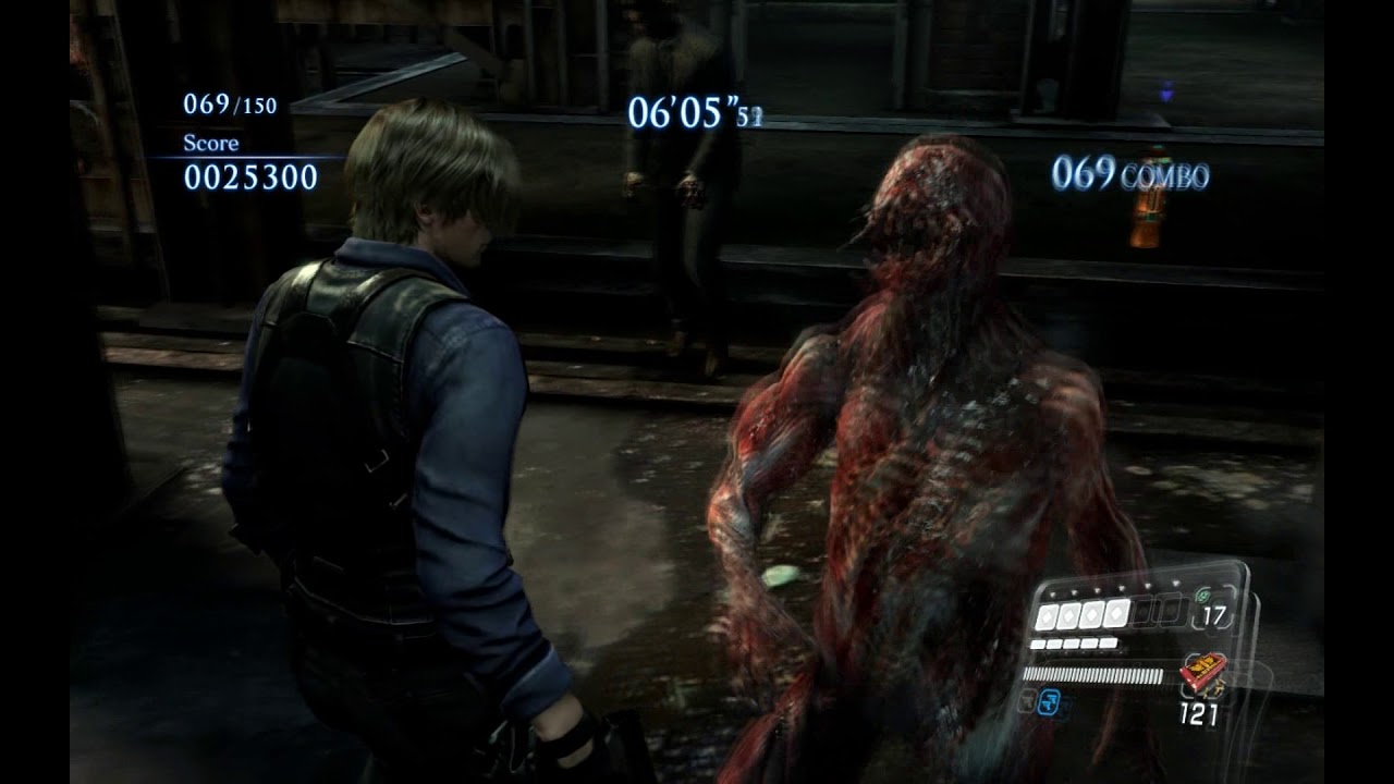 Resident Evil 6 Mercenaries Leon - Rooftop Mission