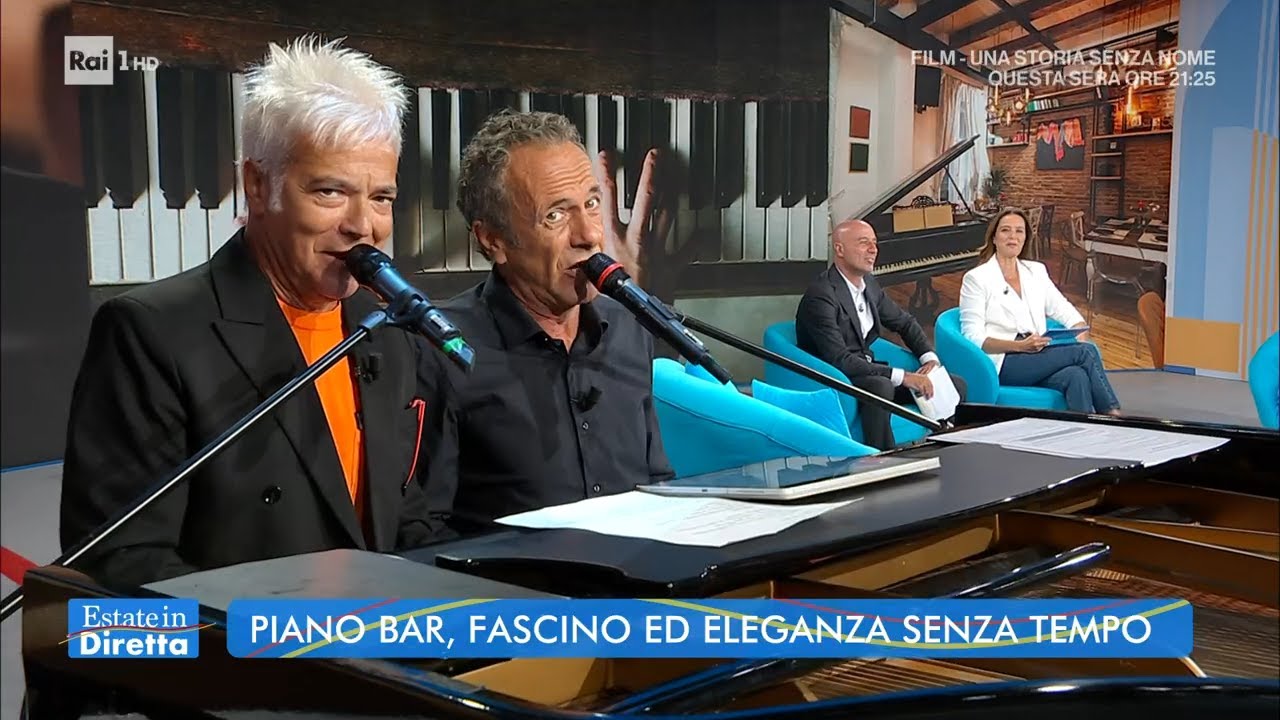 Piano bar: dove nascevano i talenti e gli amori - Estate in Diretta 30/08/2021