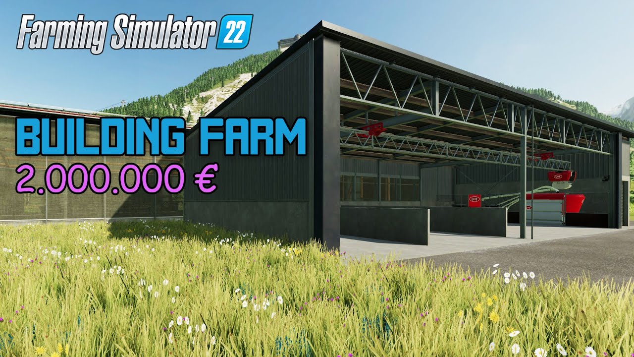 FS22 | BONNE ANNÉE | Créer une ferme à vaches avec Robot LELY pour 2 M d'Euros | Erlengrat