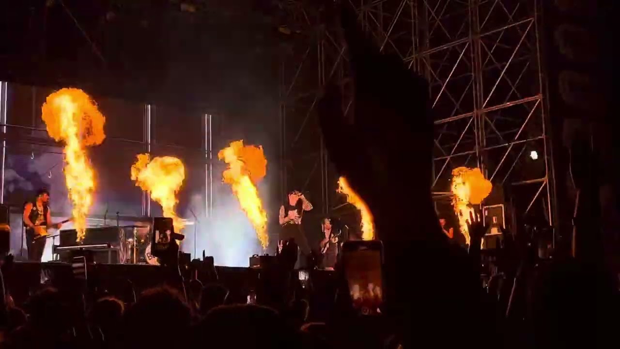YUNGBLUD - Hated (live debut) @AMA Music Festival, Romano d’Ezzellino 26.08.2023