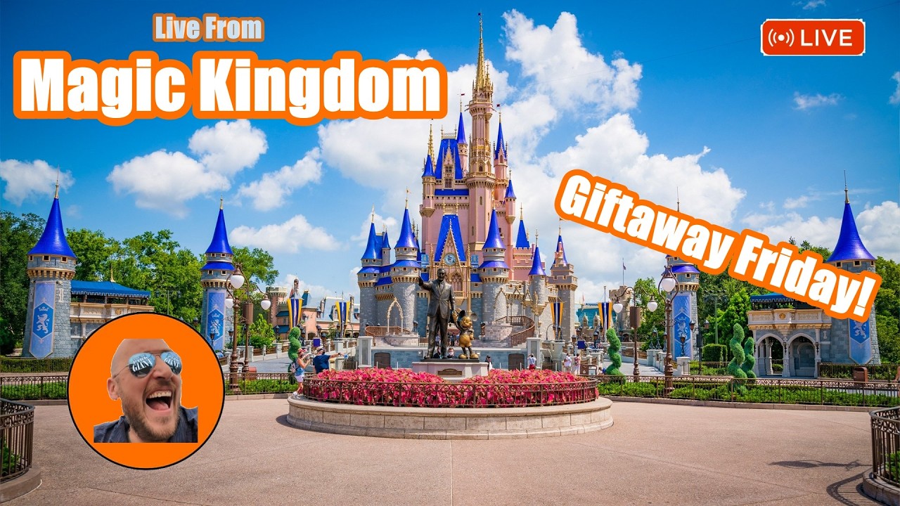 🔴 LIVE: Magic Kingdom Rope Drop - Riding Rides + Surprising Guests with Gifts!