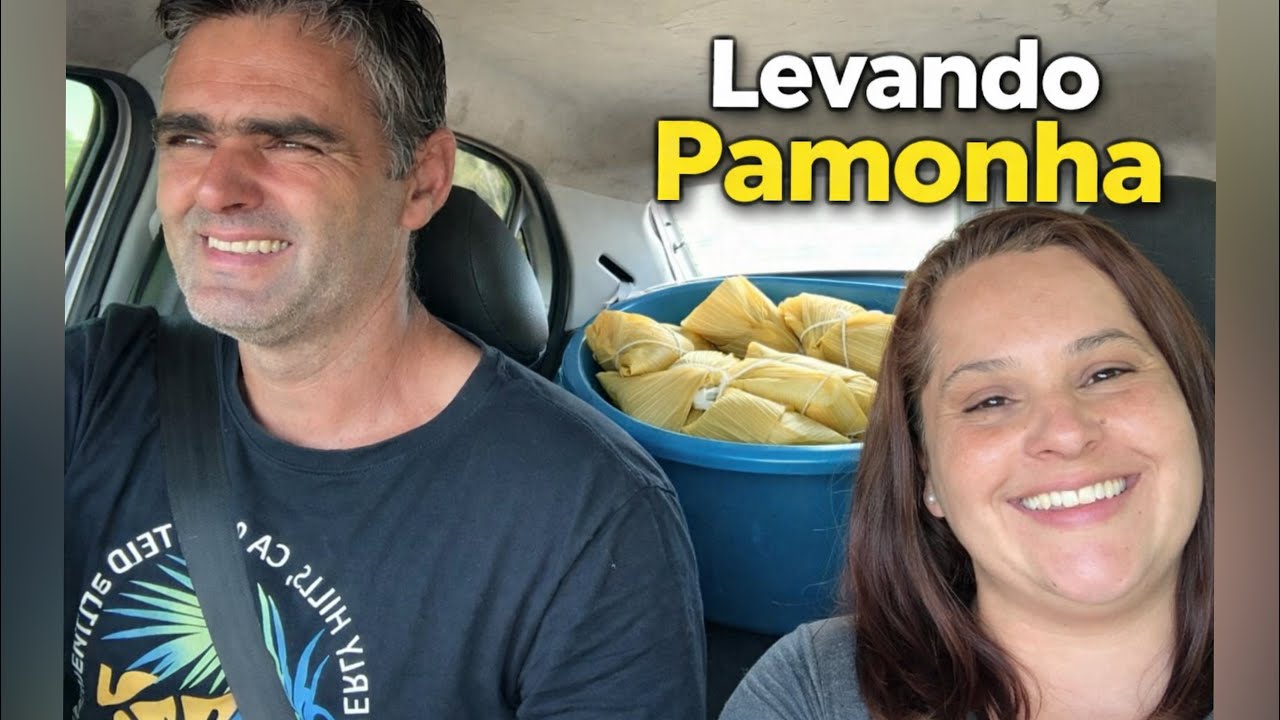 Saímos do Sítio para levar Pamonha no Retiro dos Jovens 