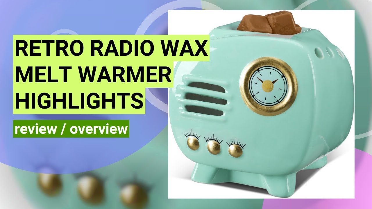 Retro Radio Wax Melt Warmer Review: A Nostalgic Touch for Your Home