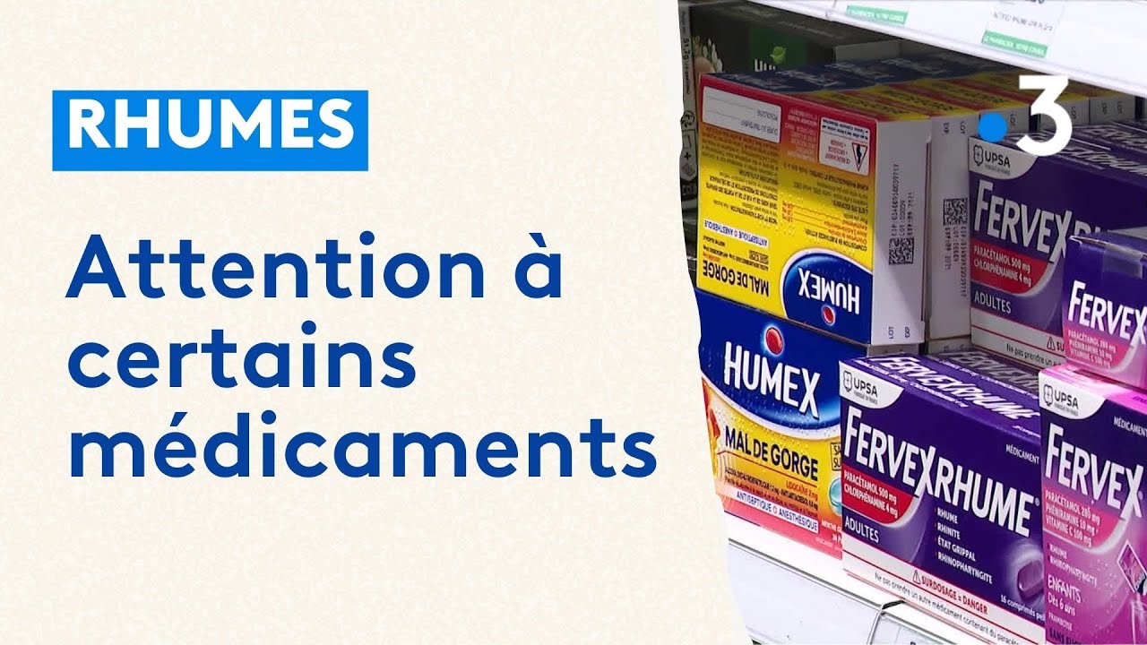 Rhumes : attention &agrave; certains m&eacute;dicaments