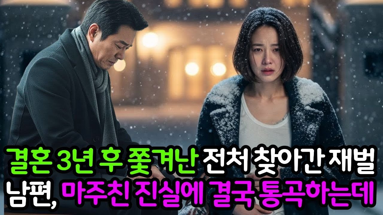 결혼 3년 후 쫓겨난 전처 찾아간 재벌 남편, 마주친 진실에 통곡하는데