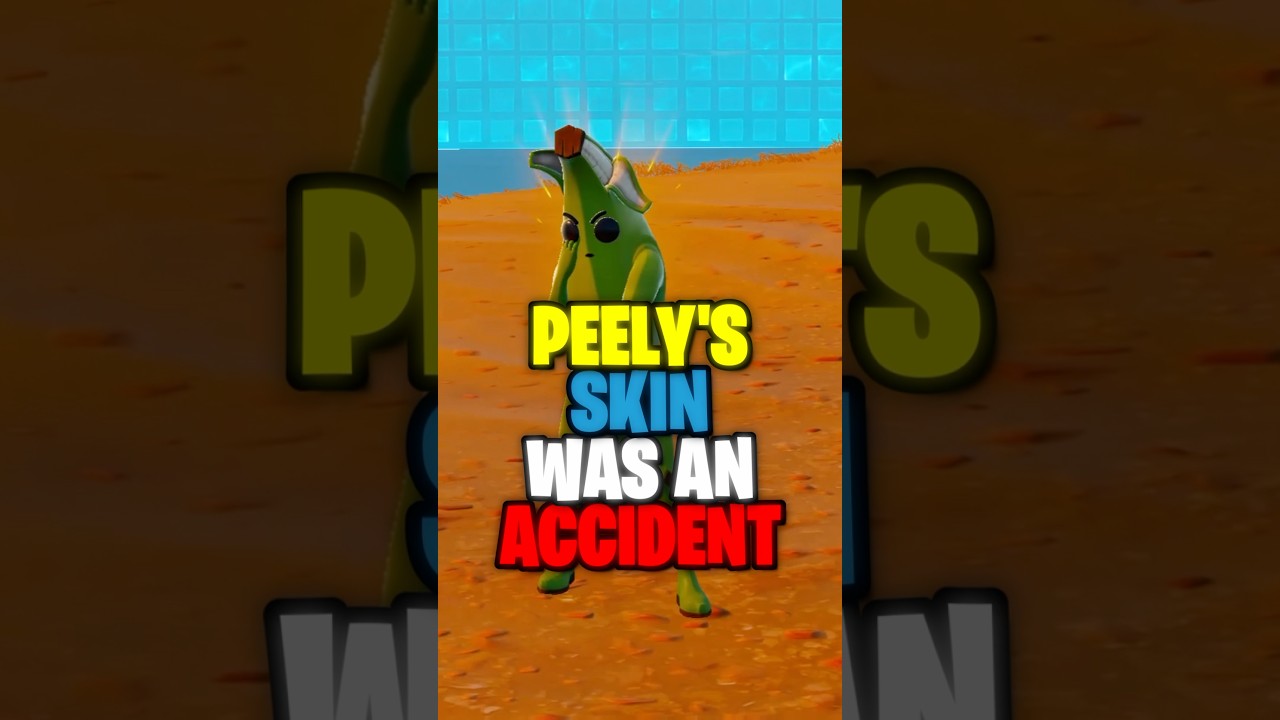 Peely&rsquo;s Skin Was An ACCIDENT! 😱💀