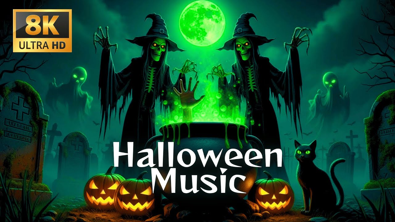 Relaxing Ethereal Halloween 2025 🎃 Haunted Dawn Ambience 👻 Spooky Sleep Music for Inner Calm