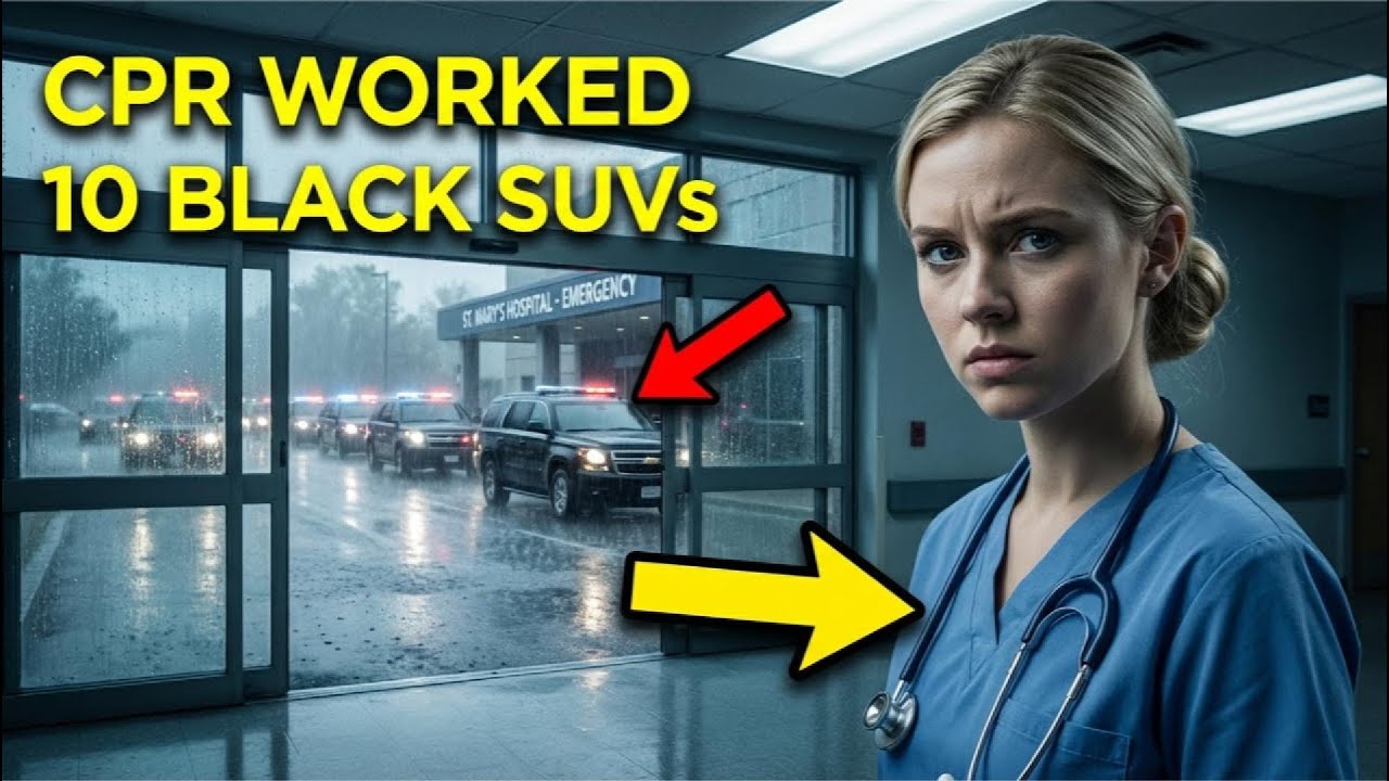 Rookie Nurse Saved Him&hellip; Then 10 Black SUVs Sealed the Hospital