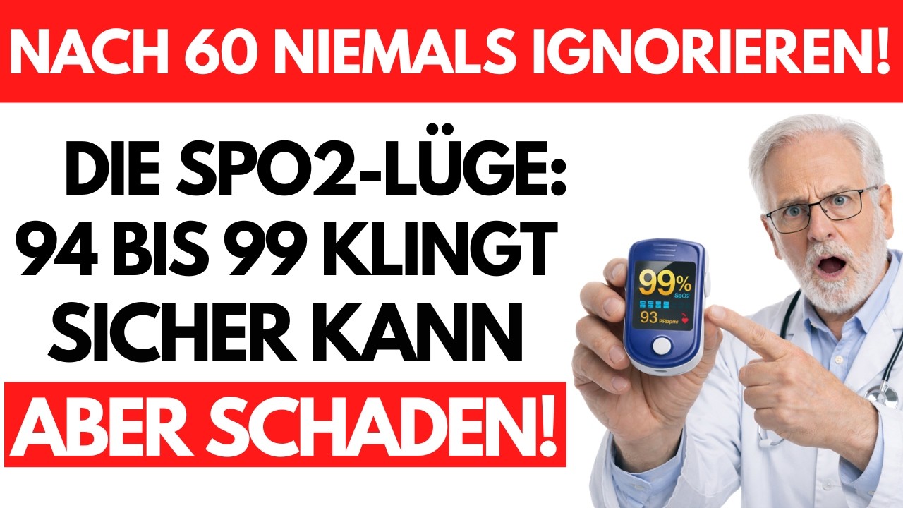 Welche Sauerstoffsättigung ist für Senioren ideal? 99% liegen falsch!