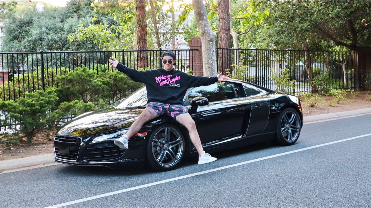 Jordan Beau Reacts to Audi R8 V8 Frequency Intelligent Exhaust Sound!