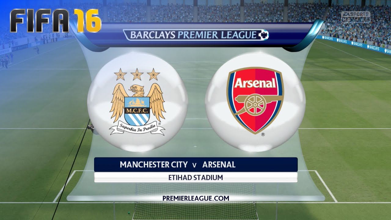 FIFA 16 - Manchester City vs. Arsenal @ Etihad Stadium