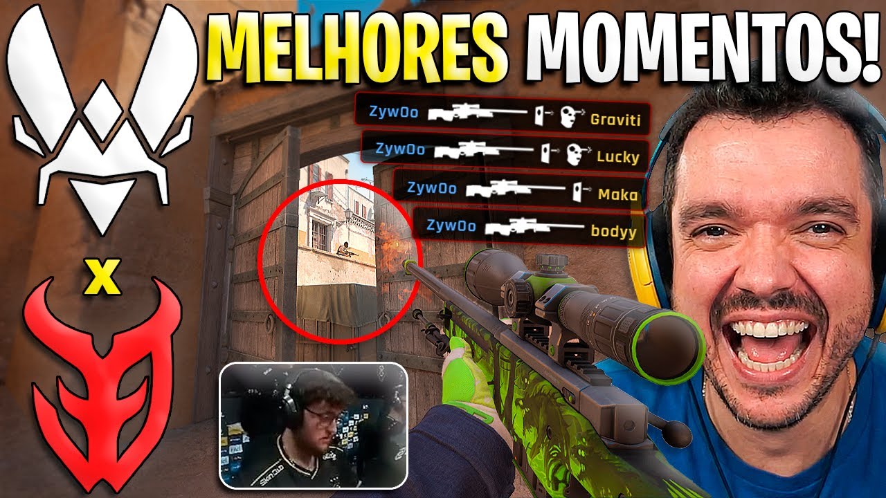 ZYWOO O MELHOR DE TODOS!🔥 VITALITY x 3DMAX (MELHORES MOMENTOS) IEM Kraków 2026 - (GAULES)