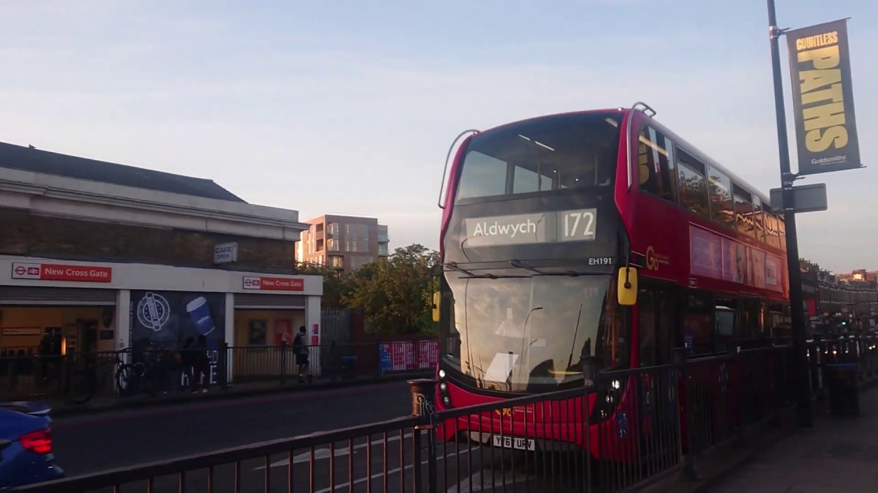 London Buses around New Cross Gate (2020)