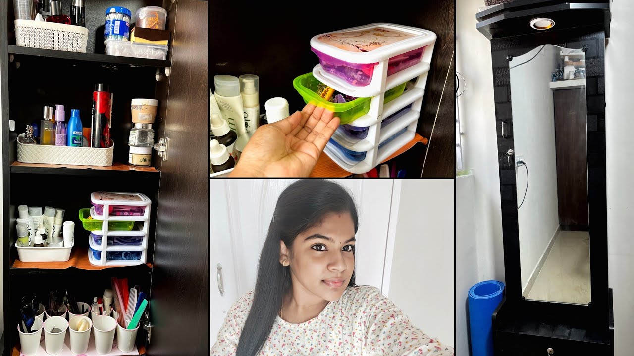Dressing Table Organization idea & Tour || My Small Dressing Table Detailed Organization Ideas