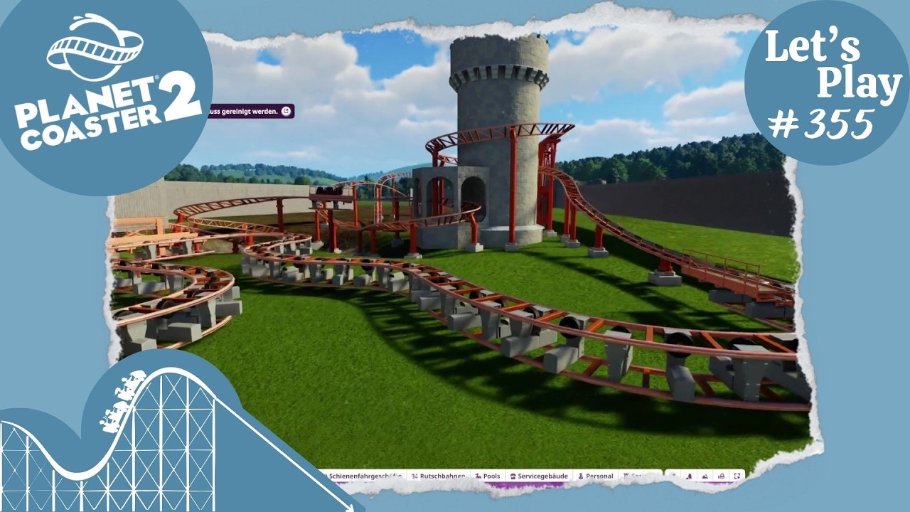 Planet Coaster 2 #355 Baubeginn im Darkride