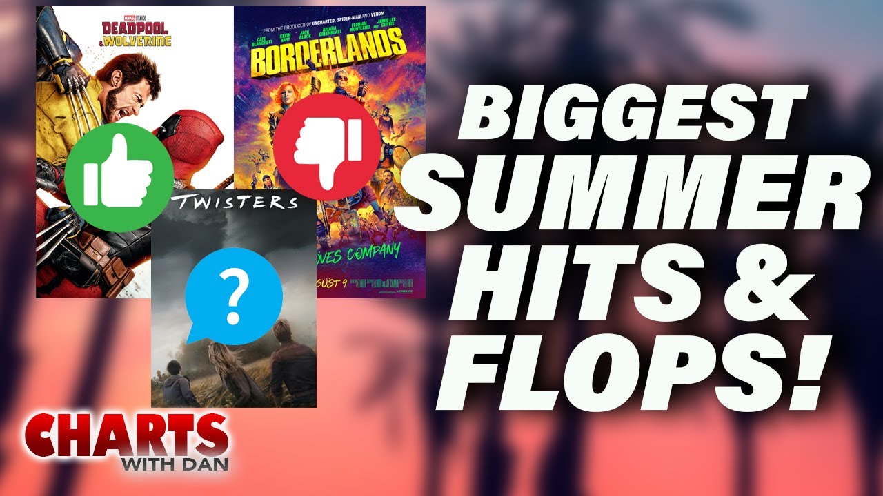 The Biggest Hits & Flops of Summer 2024 - Charts with Dan!