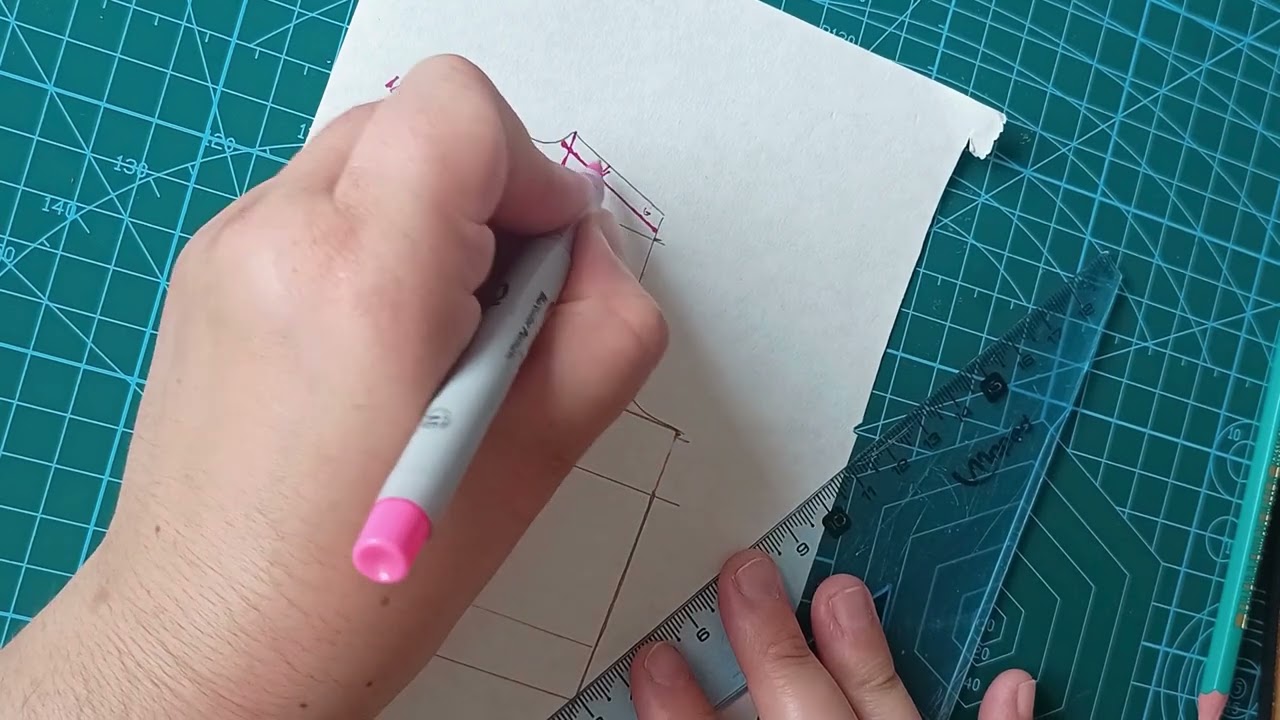 Molde delantero paso a paso | Blusa o camisa – Parte 3 | Escuela de Moda & Diseño
