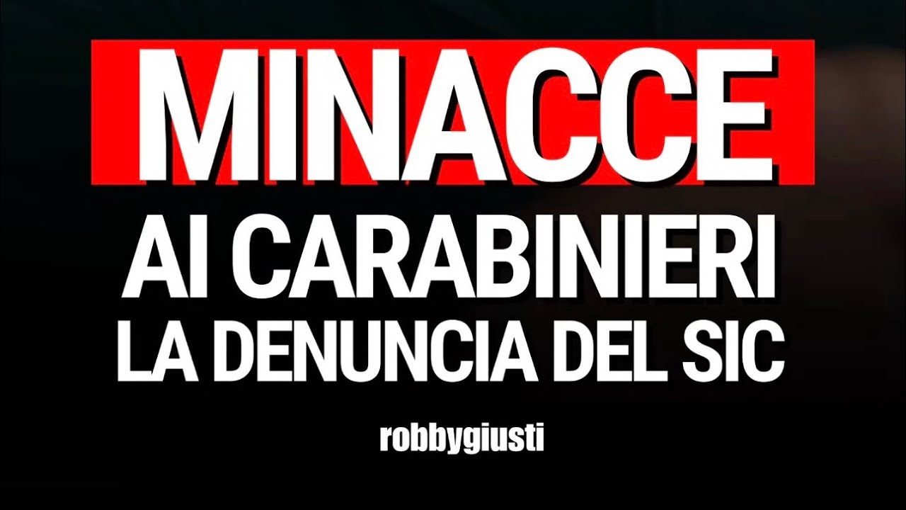 Robby Giusti - Carabinieri Minacciati in Sardegna.