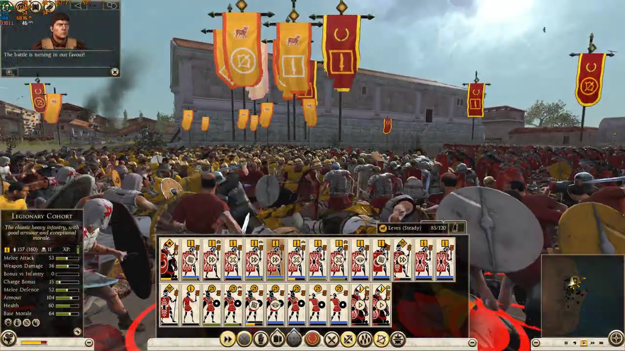 Rome 2 Defending city Against Lepidus Rome With A Heavy Loss of 1126 Troops Paid The Ultimate Price