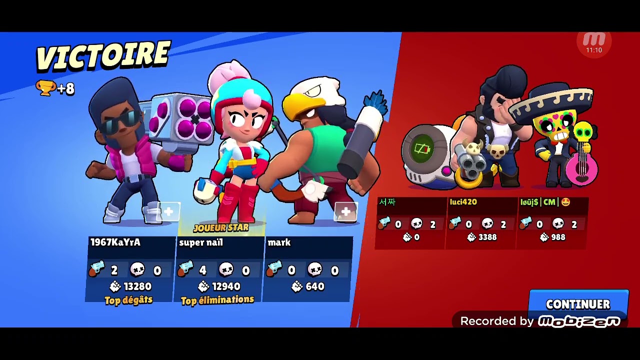 3 brawlers débloqués dont un légendaire...