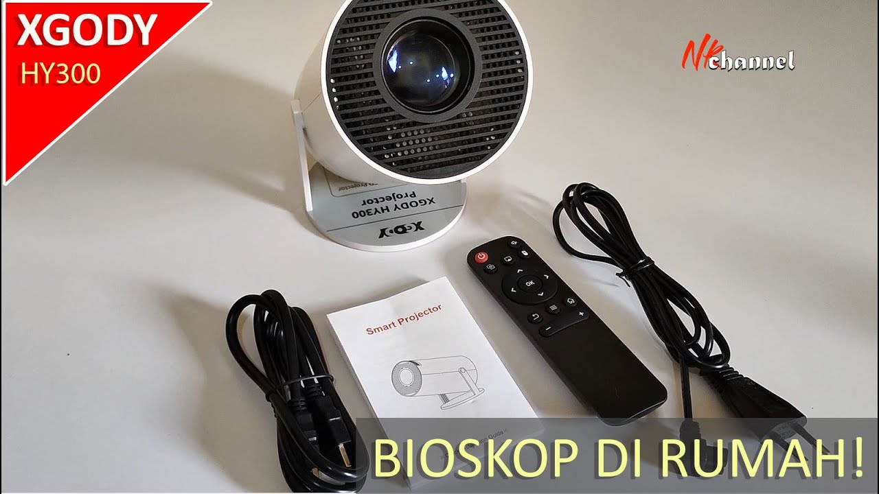 Nyobain Mini Proyektor Murah buat bermain game! Xgody HY300