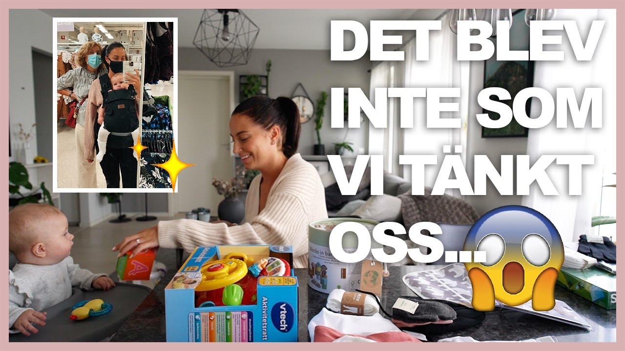 VAD VI KÖPTE PÅ ULLARED! Hur var det att åka med två bebisar?