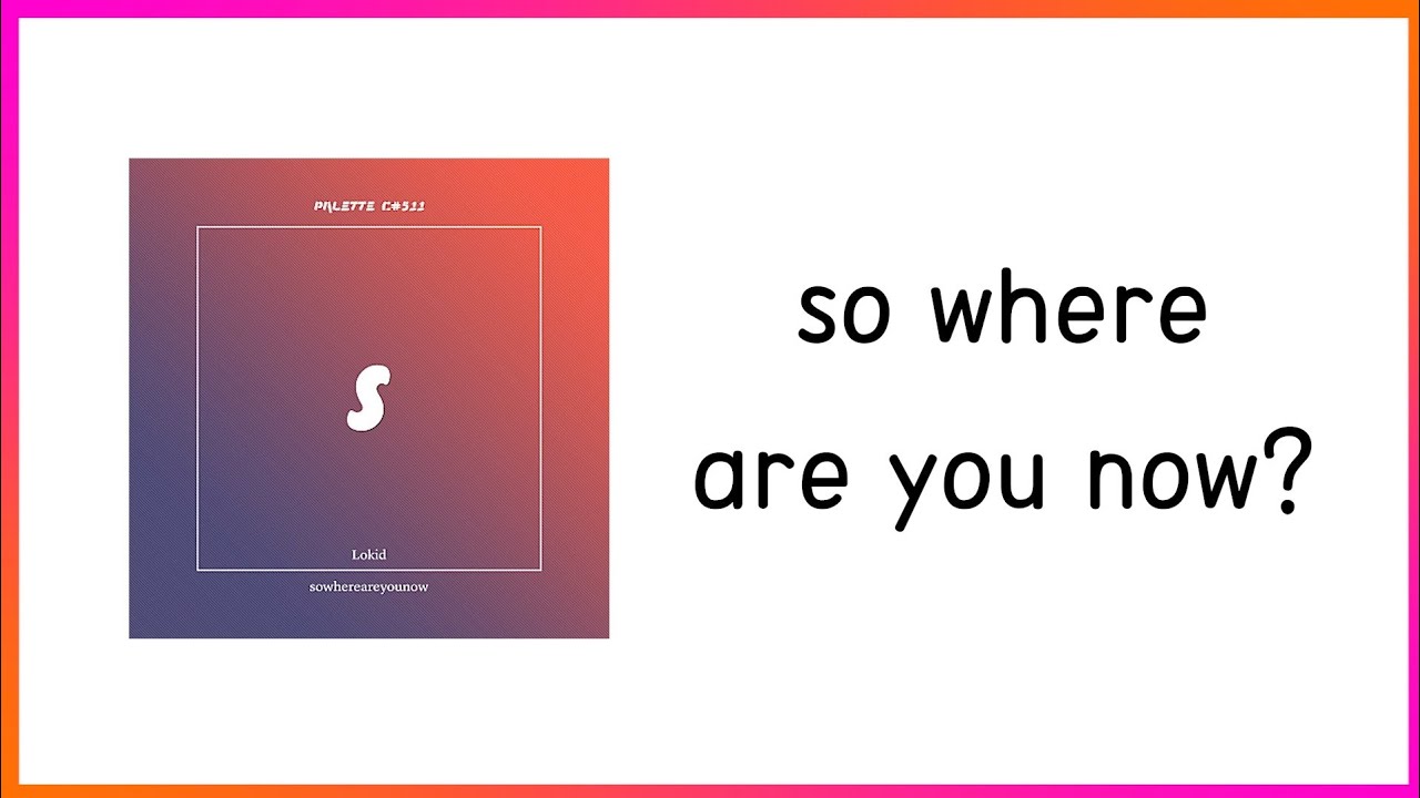 sowhereareyounow? (feat. Nathania, O’day O$A) 가사(Lyric)