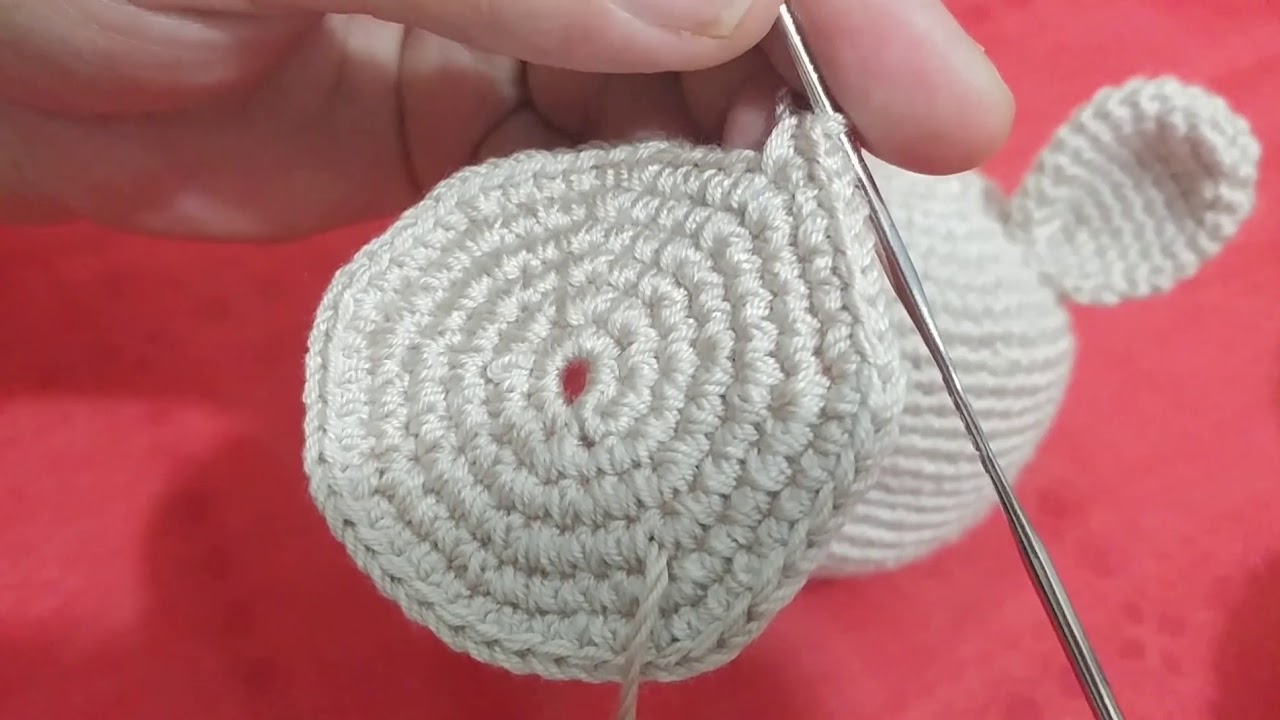 AMİGURUMİ AYICIK YAPIMI (kafa anlatımı-1) örgü#Amigurumi#ayıcık#kafayapımı#örgü
