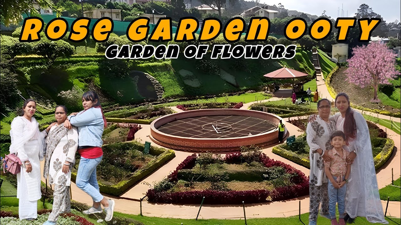 Rose garden ooty ll family vlogs ll