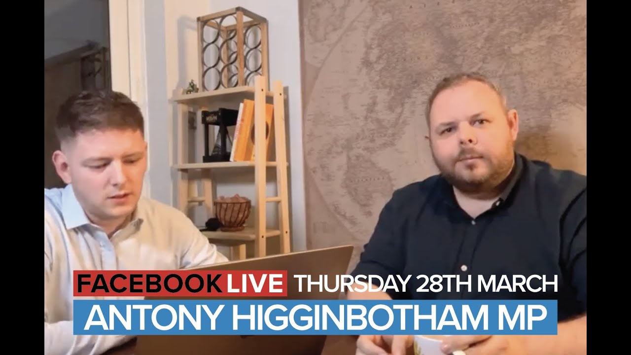 Antony Higginbotham Facebook Live March 28th 2024