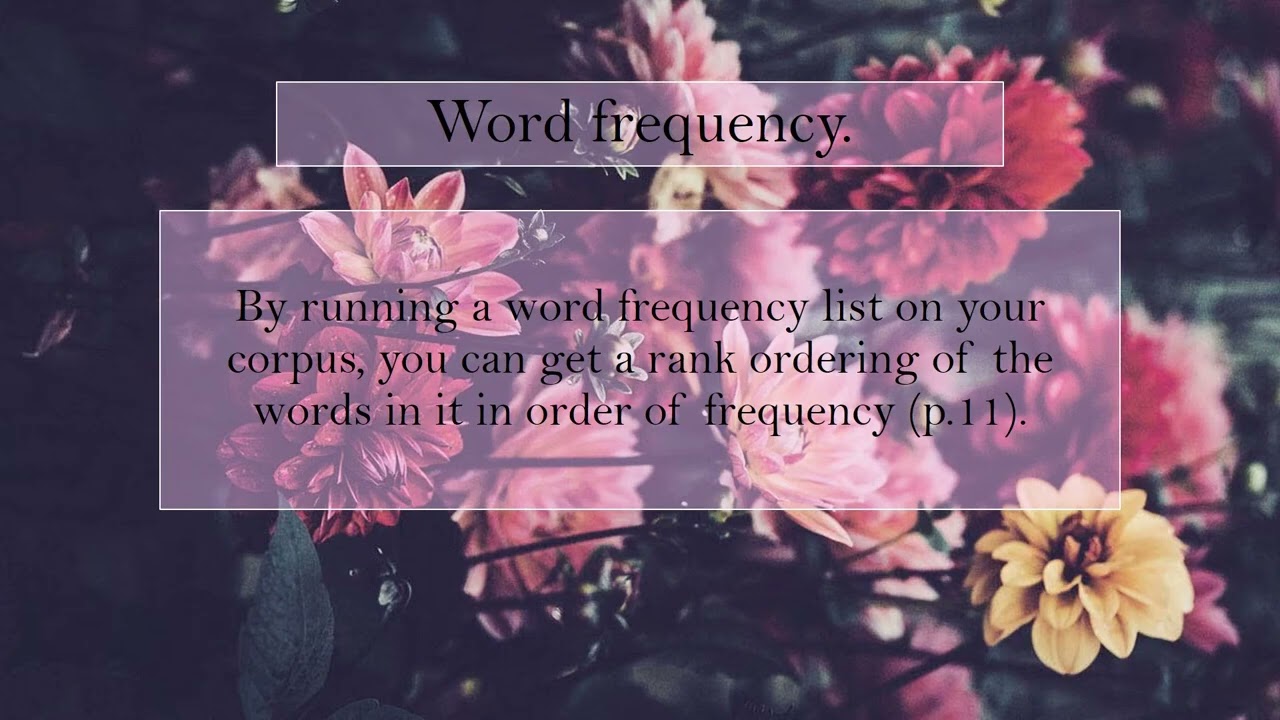 Linguistics II