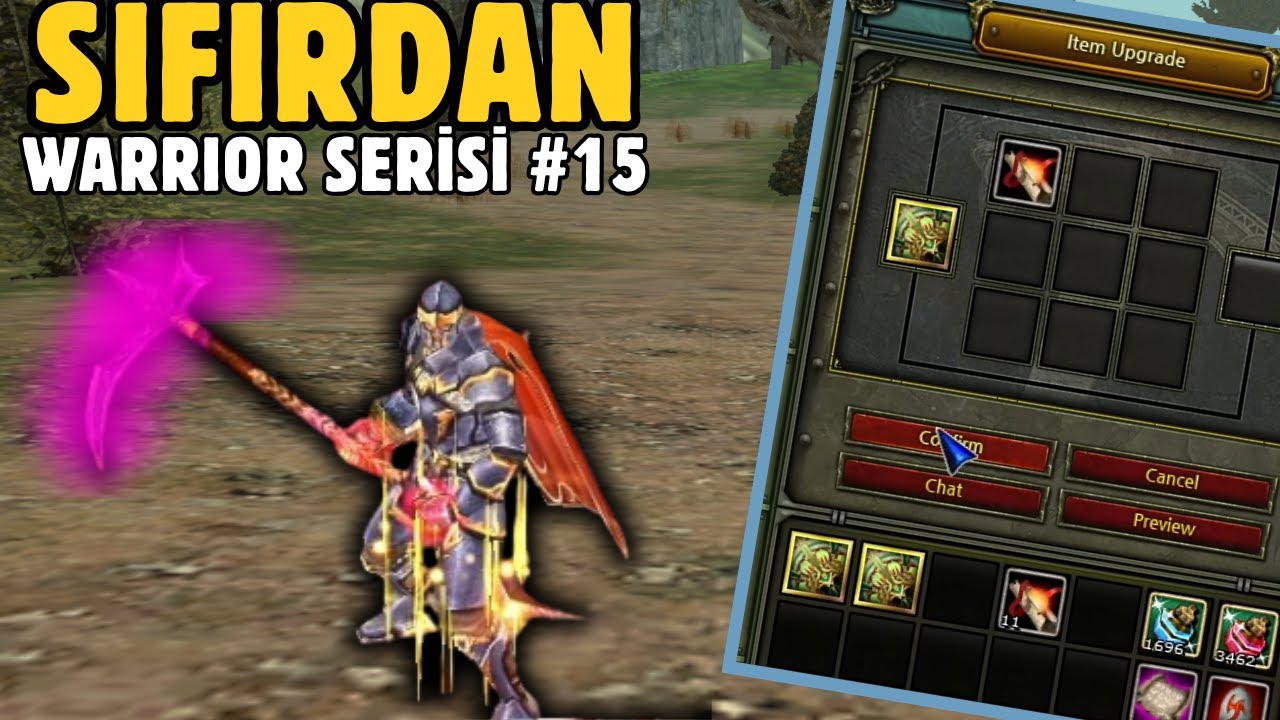 BU İTEMİ +1 SATMA ANVİLE KOŞŞŞ ! | SIFIRDAN WARRİOR SERİSİ #15 | Knight Online