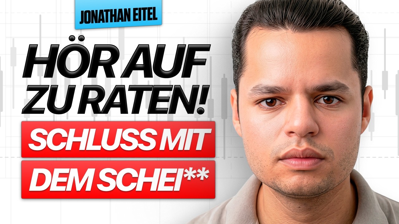 Hör auf, eigene Trading-Strategien zu erfinden! (Du machst alles kaputt)