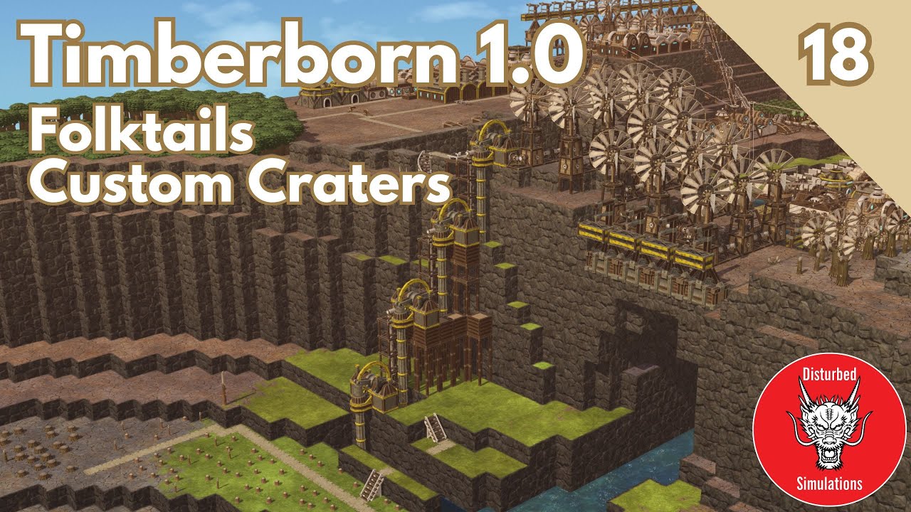 TIMBERBORN 1.0 | Episode 18 | Custom craters map