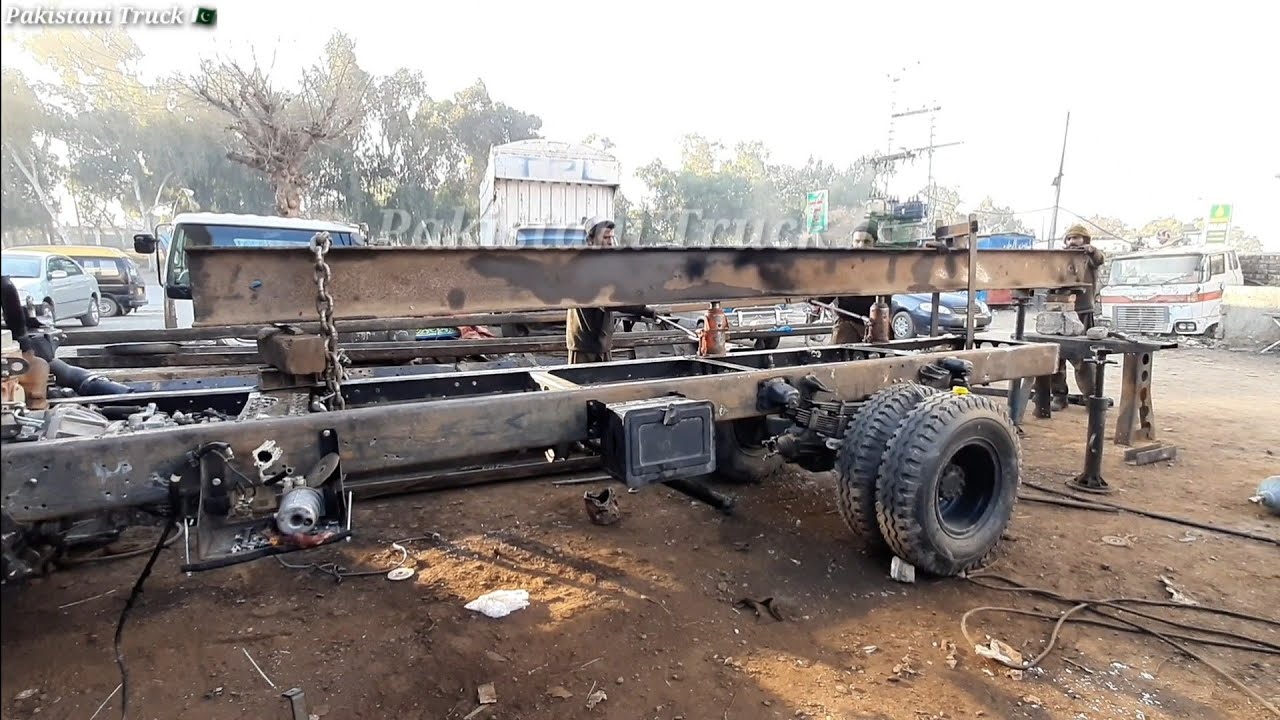Rebuild an new Chassis Hino euro 2 turbo intercooler