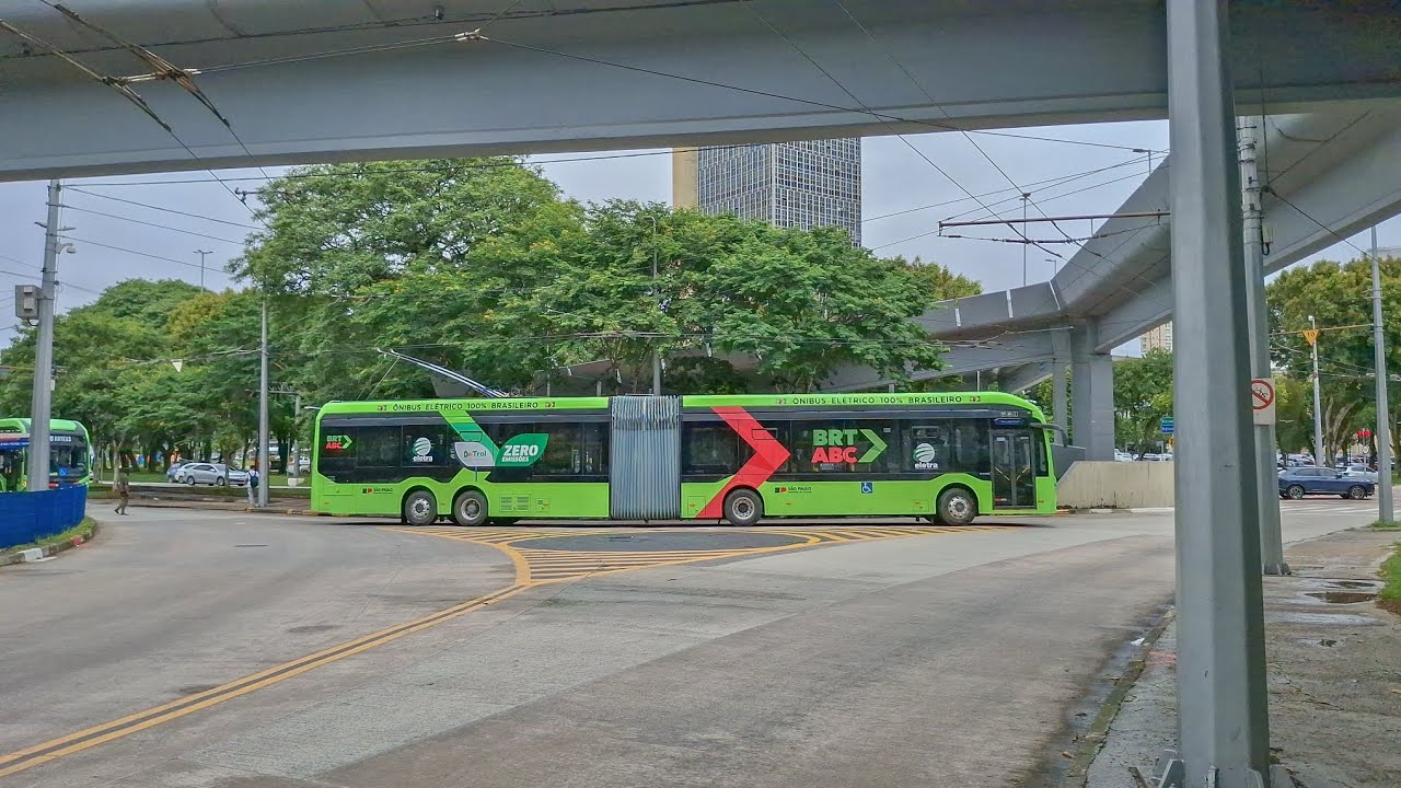 Parada ETEC/FATEC/SENAI - Movimentação de Ônibus (Vídeo 7)