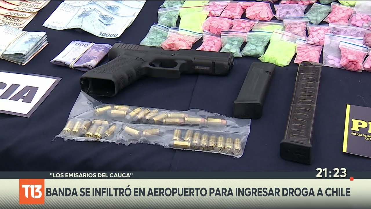 Banda narco usó dedo falso para crear empresas y lavar dinero en Chile