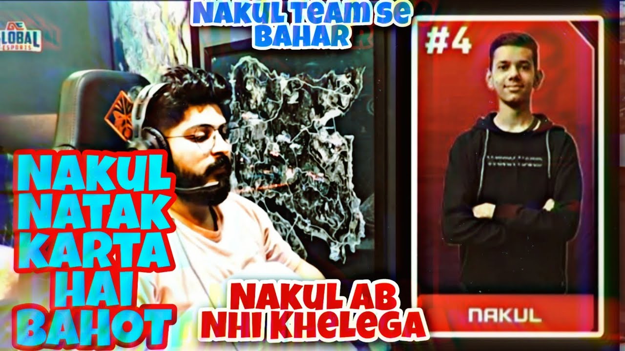 Why Nakul Is Not Playing Top 4th ?| Global eSports | GE Mayavi