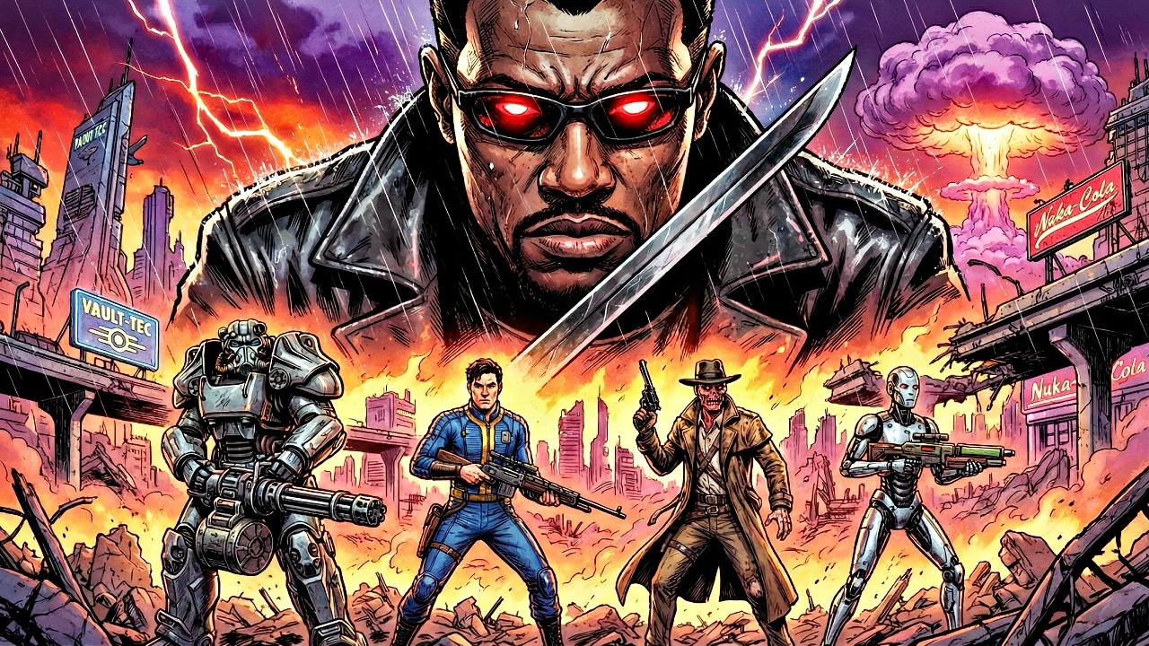 What If BLADE Landed in the FALLOUT Wasteland?