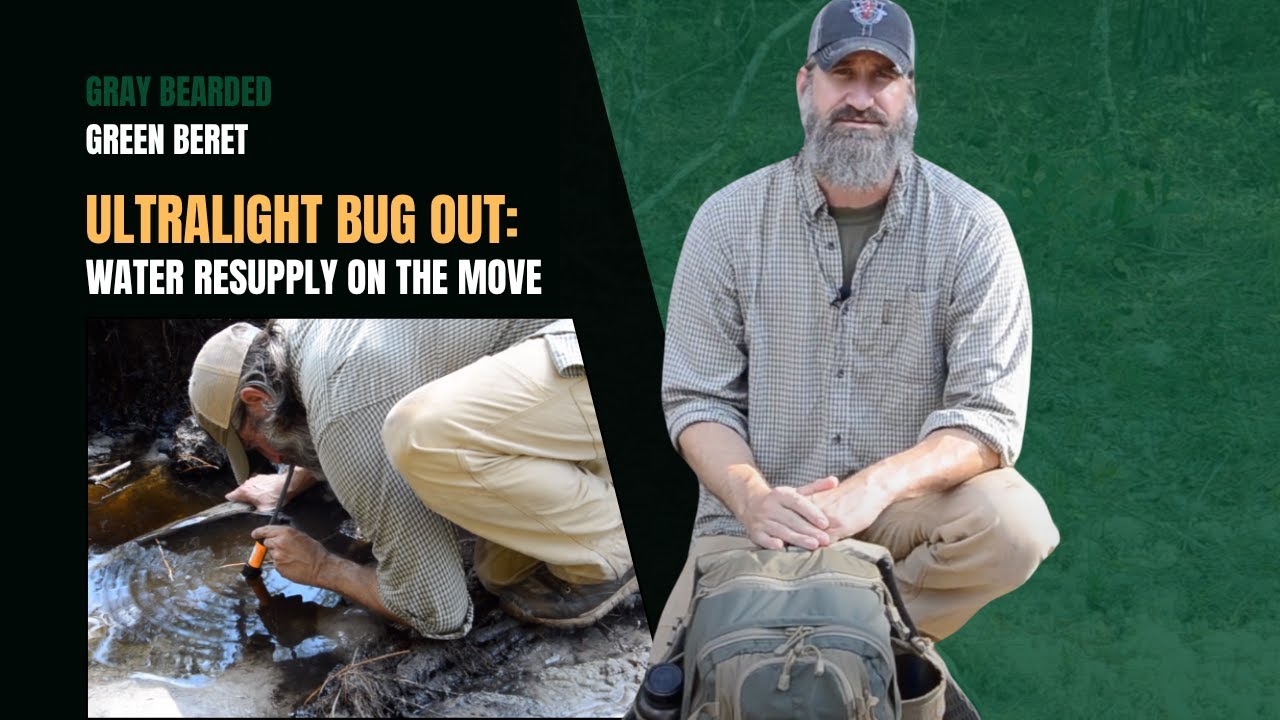 Water Resupply on the Move for Bug Out and Survival
