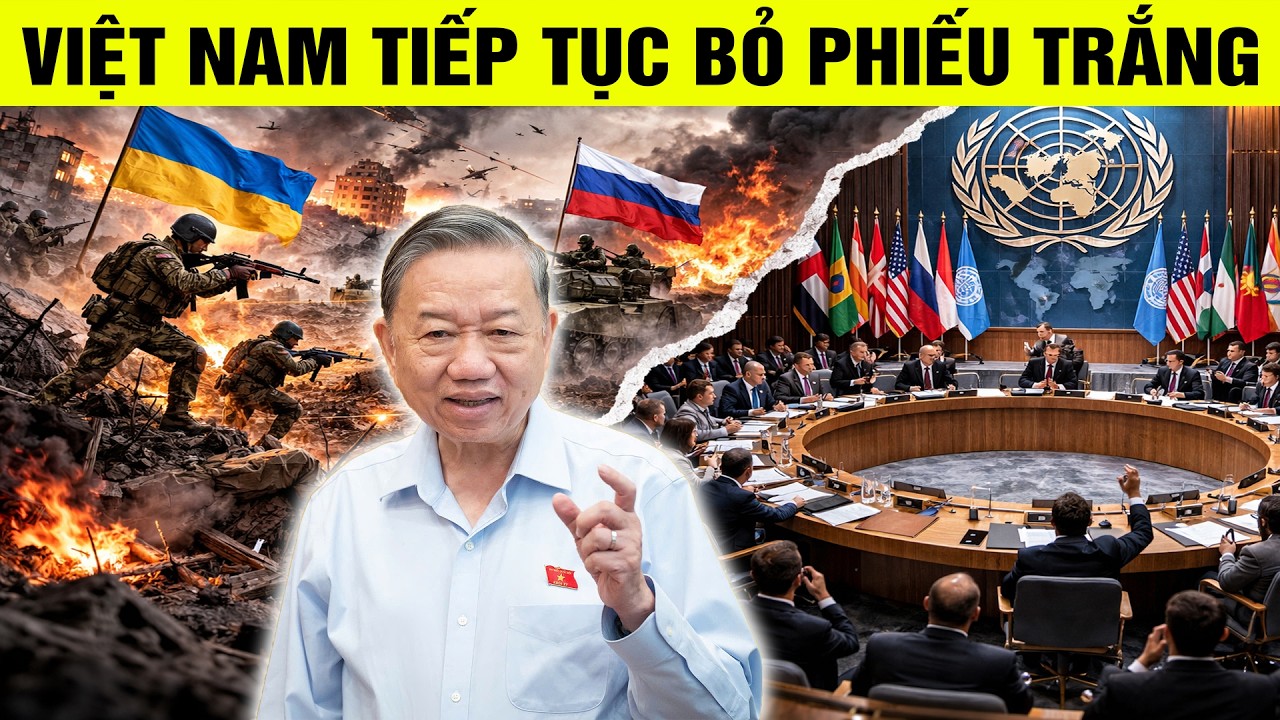 3 Sọc dè bỉu khi Việt Nam kiên định bỏ phiếu trắng trong vấn đề Ukraine