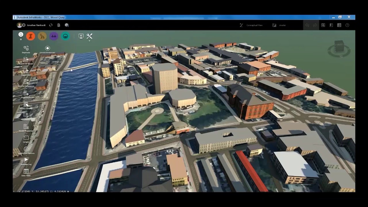 Infraworks to Revit Workflow – Site context