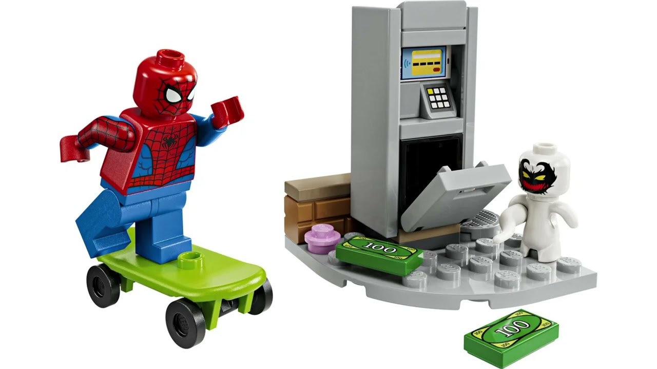 НОВИНКА 2026 LEGO ЧЕЛОВЕК-ПАУК ПРОТИВ АНТИ-ВЕНОМА В ПОЛИЭТИЛЕНОВОМ ПАКЕТЕ