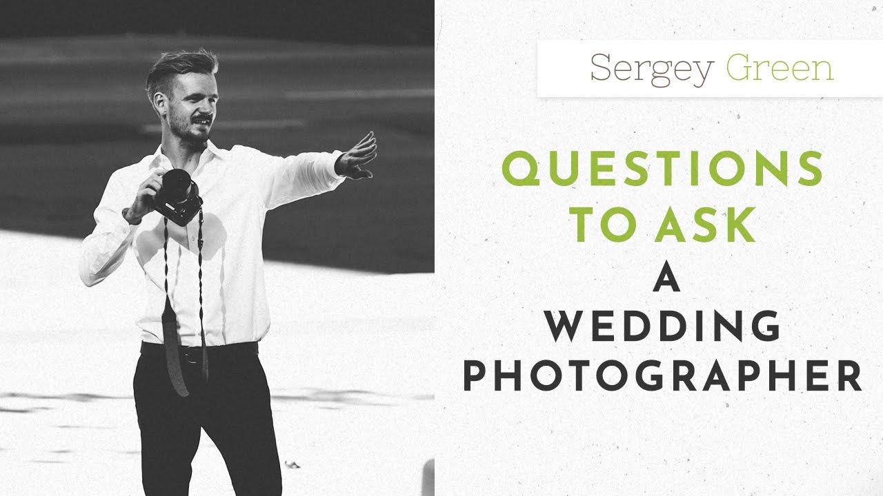 46 Questions to ask and NOT to ask your wedding photographer