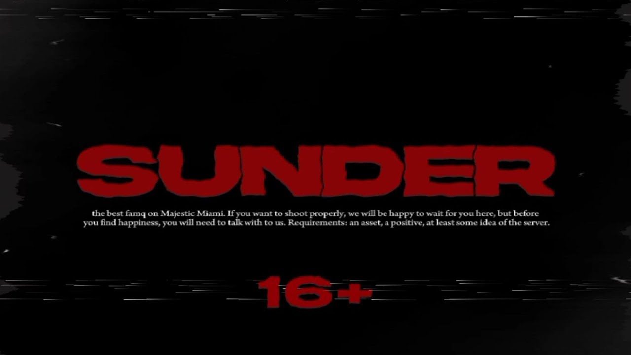 nightriderz / sunder famq