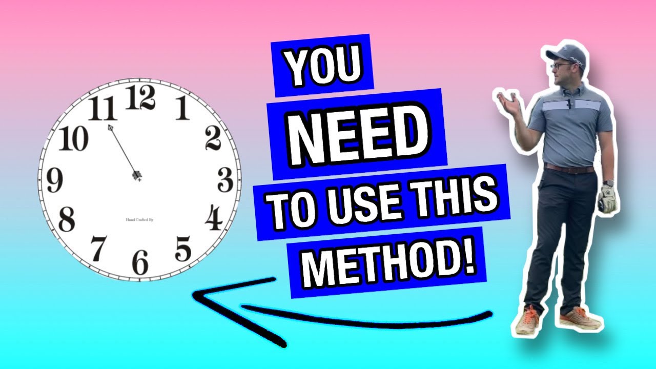 How To Use The CLOCK FACE METHOD In Golf | Optimum Distance Control