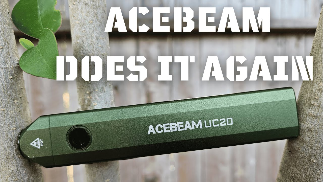 Recenzja Acebeam UC20: styl EDC z taktyczną mocą